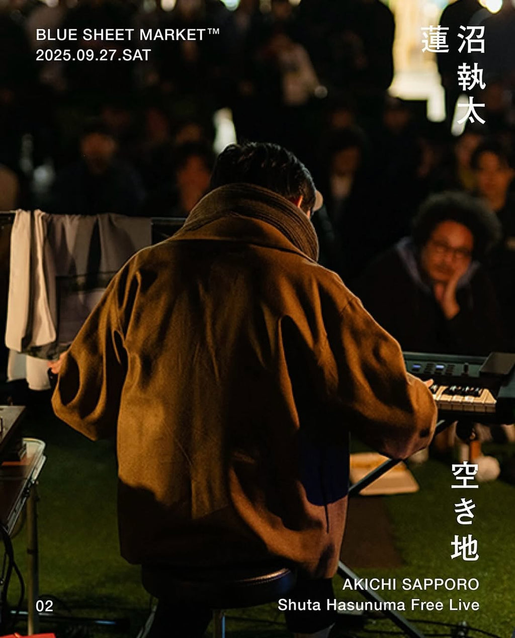 BLUE SHEET MARKET vol.2 in Vacant Lot Shuta Hasunuma Free Live