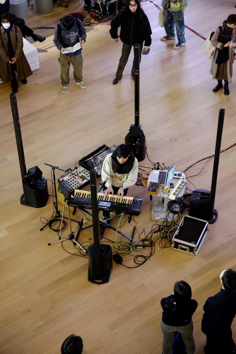 Shuta Hasunuma "unpeople + 1 people #07" Hanatsubaki x fibona "unpeople" Sound Performance &amp; Talk Session
