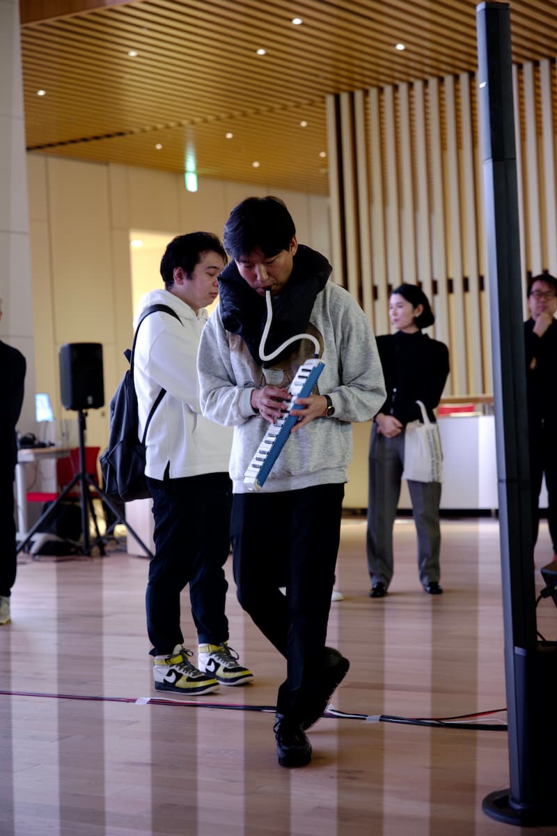 Shuta Hasunuma "unpeople + 1 people #07" Hanatsubaki x fibona "unpeople" Sound Performance &amp; Talk Session