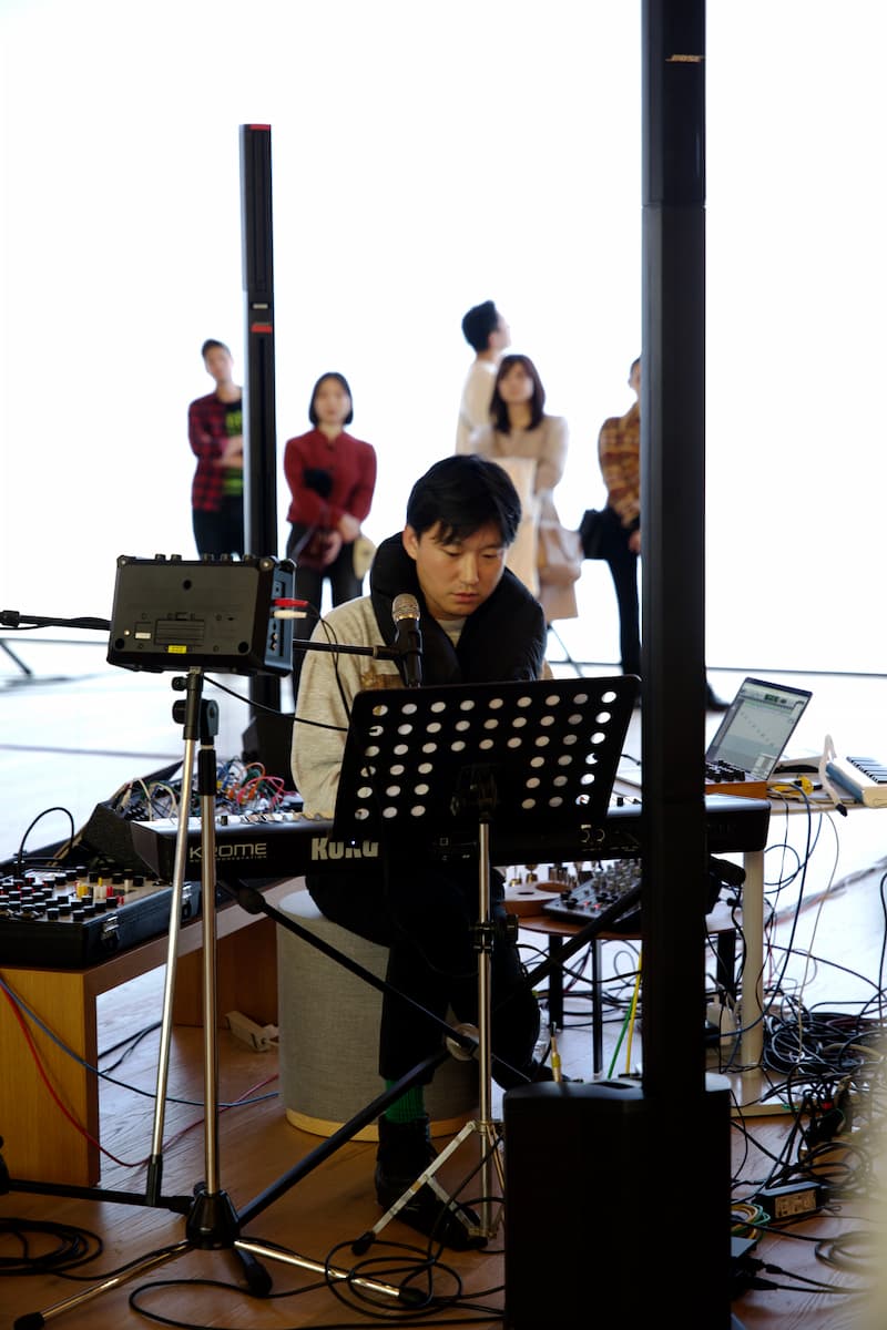 Shuta Hasunuma "unpeople + 1 people #07" Hanatsubaki x fibona "unpeople" Sound Performance &amp; Talk Session