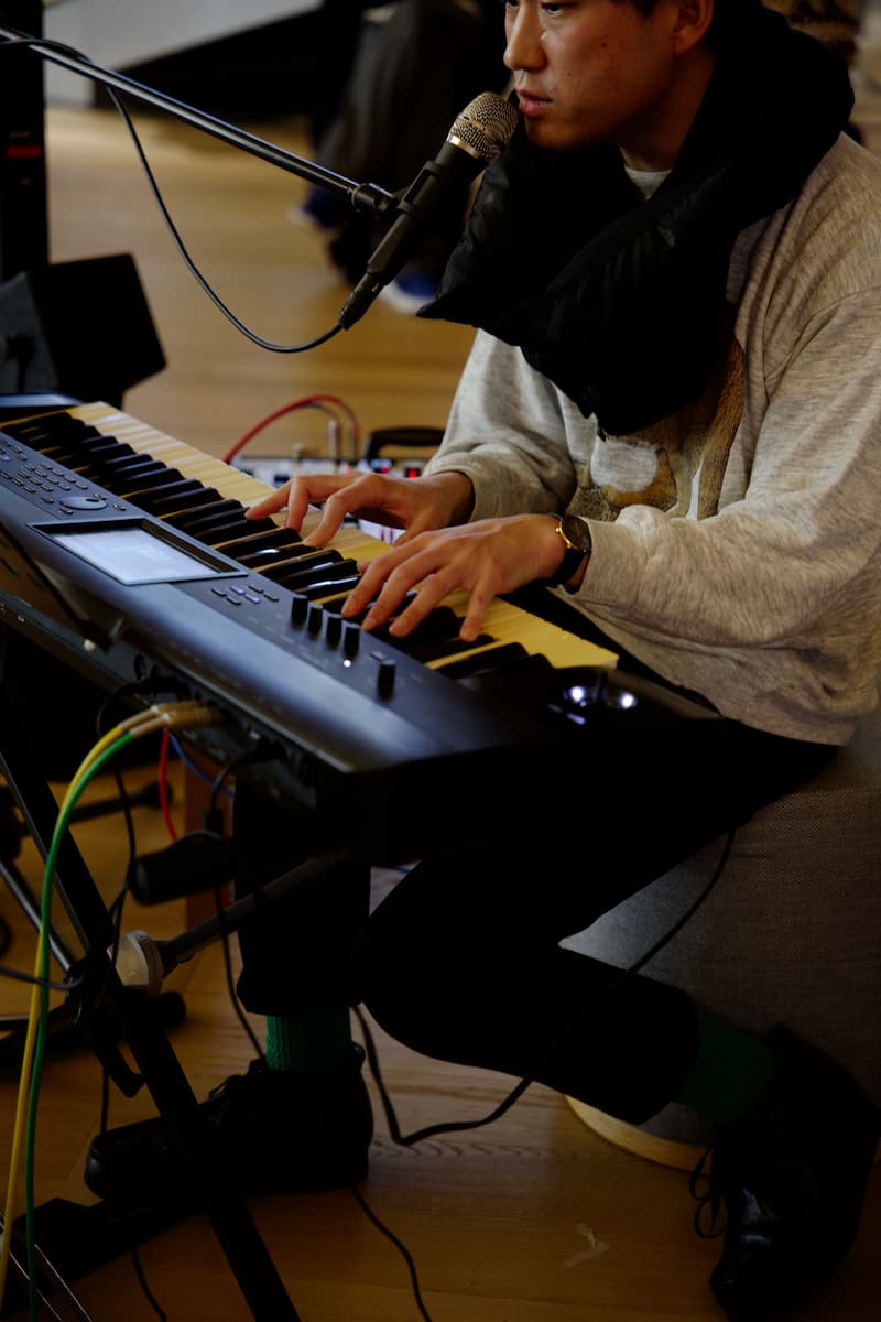 Shuta Hasunuma "unpeople + 1 people #07" Hanatsubaki x fibona "unpeople" Sound Performance &amp; Talk Session